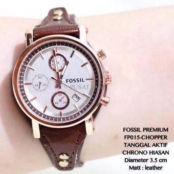 JAM TANGAN WANITA FOSSIL BOYFRIEND LEATHER DATE GUESS FASHION SUPPLIER  