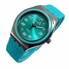 Jam Tangan Wanita Sport Full Colour - Hijau Tosca