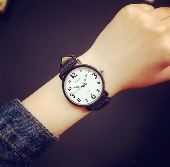 japanese trend, personality, leisure, cute, middle school students, lovers, watches, simple school wind, lovers watches-black - intl  
