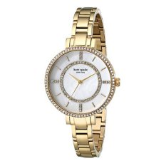 Kate Spade Jam Tangan Wanita - Gold - Stainless - Gramercy Gold Tone KSWB0692
