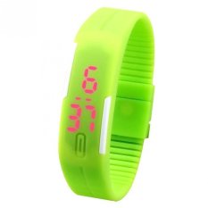 LED Sporty Hijau Jam Tangan Pria