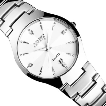 Luxury Men Single Calendar Quartz Stainless Steel Date Wrist Watches WH - intl  