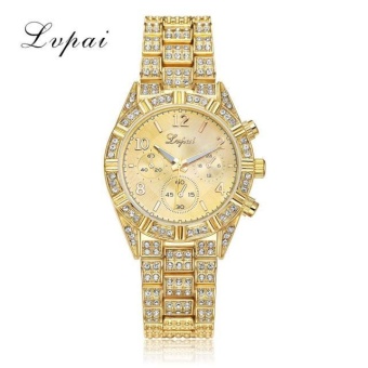 LVPAI P003 Fashion Women's Watches Luxe Femmes Bracelet Montre Watch Silver - intl  