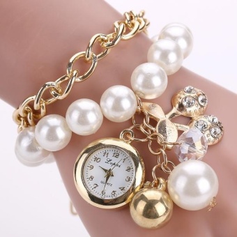 LVPAI P013 Women's Watches Luxe Femmes Bracelet Montre Watch White - intl  