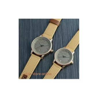 MARC JACOBS] Watch women -Couple MBM1434 leather strap(chocolate)  