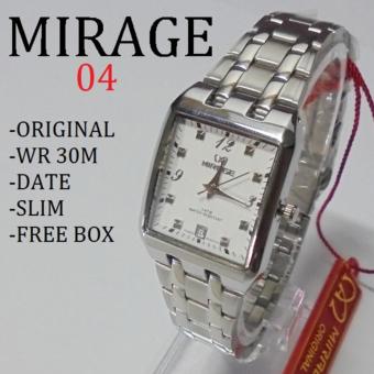 Mirage Jam Tangan Wanita Original - strap Stainless - MG G 395  