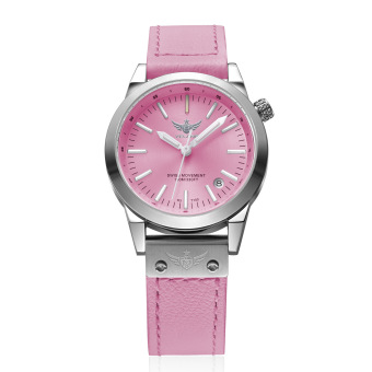 New Arrive YELANG V1010 Upgrade Version T100 Tritium Pink Luminous Waterproof Lady Women Fashion Casual Quartz Watch Wristwatch-Pink (OVERSEAS) - intl  