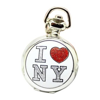 New Simple and stylish trumpet I Love York IONY watch pocket watch  