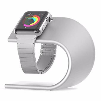 Nomad Stand for Apple Watch - Silver  