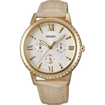 Orient Jam Tangan Wanita Orient FSW03003W Gold Multifunction Watch  