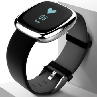 P2. Smart Bluetooth watch. Heart Rate and Blood Pressure .Pedometer?Waterproof - intl  