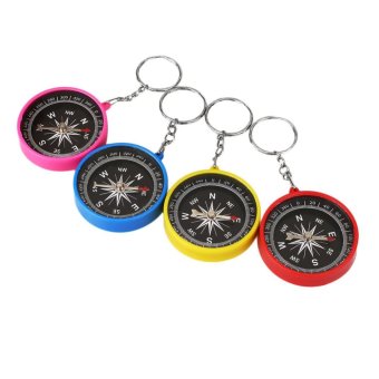 Pocket Compass Keyring For Outdoor Sports Camping Hiking Travel Navigation - intl  