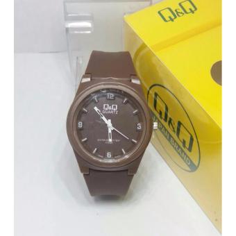 Q&Q Watch QQ 010 SR Jam Tangan Sport Wanita Rubber Strap .