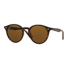 Ray-Ban Crystal RB2180F 710/73 Sunglasses - Dark Brown