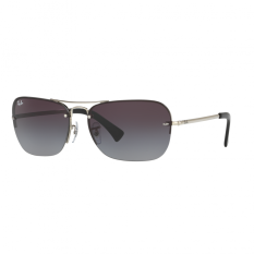 Ray-Ban Sunglasses - RB3541 - Silver (003/8G) Size 61 Gray Gradient