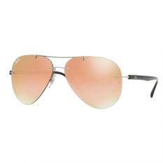 Ray-Ban Sunglasses - RB8058 - Grey (159/B9) Size 59 Mirror Gradient Copper