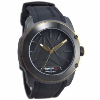 Reebok RD-DUN-G2-CBIB-B2 - Jam Tangan Pria - Karet - Hitam  