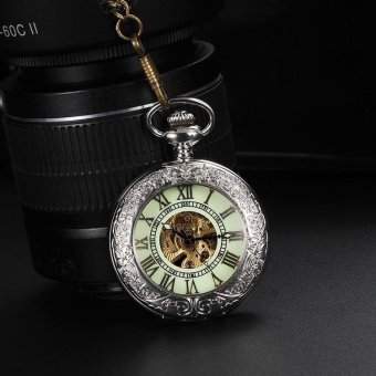 robxug Foreign trade explosion models automatic mechanical watch pocket watch models - intl  