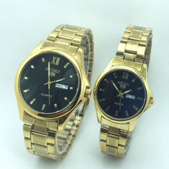 Seiko Jam Tangan Couple - Stainless Steel JTO  