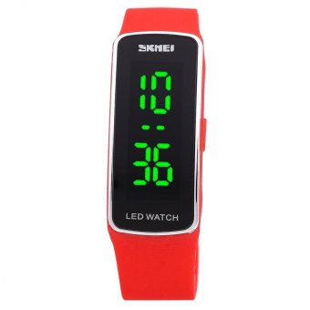 Skmei 1119 LED Digital Unisex Watch Date Time Luminous Wristwatch - intl  