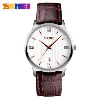 SKMEI 9130 Couple Models Watch The Trend of Waterproof Belt Quartz Watch Male Plus Color - Lily - intl  