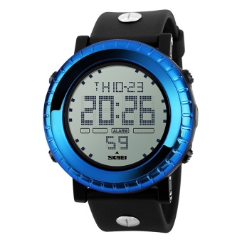 SKMEI Brand Watch 1172 Relogio Masculino Men's LED Digital Sport Watch Man Dive 50M Multifunction Clock Men PU Strap Sports Watches - intl  