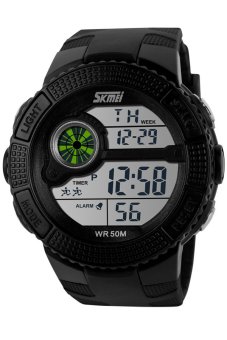 SKMEI S-Shock Sport Watch Water Resistant 50m DG1027 - Hitam  