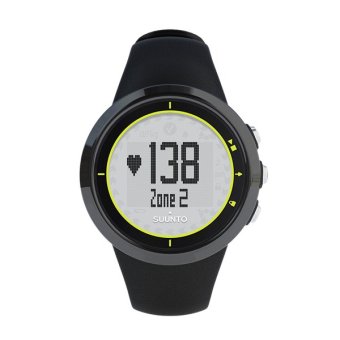 Suunto M2 Black Lime Digital Heart Rate Men's Watch SS020647000 - Black/Lime  