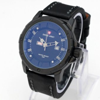 Swiss Army D46H120SA0135MHTM Daydate Jam Tangan Pria ( Hitam)  