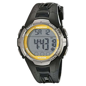 Timex Men's T5K803M6 Marathon Watch with Black Resin Band - Intl  