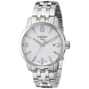 Tissot Mens T0554101101700 PRC 200 Analog Display Swiss Quartz Silver Watch B00IG01BCW - intl  
