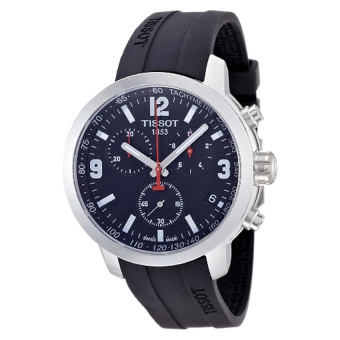 Tissot Men's T0554171705700 PRC 200 Analog Display Swiss Quartz Black Watch (Intl)  
