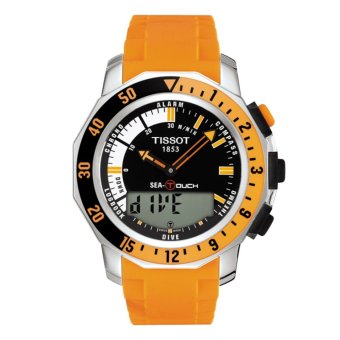 Tissot T-Touch Sea-Touch in Meters T026.420.17.281.02 - Jam Tangan Pria - Oranye  