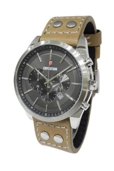 Triple 8 Collection - Expedition 6655MCLSSDGIV Silver - Jam Tangan Pria  