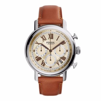 Triple 8 Collection - Fossil Buchanan Chronograph FS5117 Silver - Jam tangan Pria  