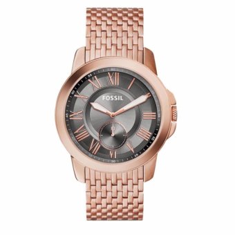 Triple 8 Collection - Fossil Grant FS5083 Rose Gold - Jam tangan Pria  