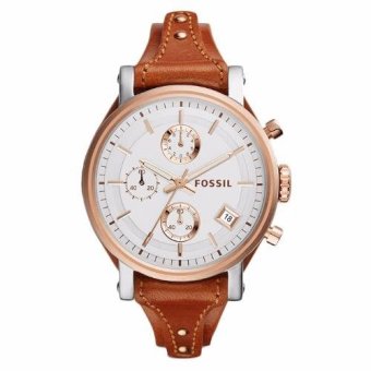 Triple 8 Collection - Fossil Original Boyfriend ES3837 - Jam tangan Wanita Silver  