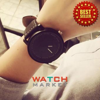Unisex Men Men Quartz Analog Wrist Watch Watches Black  