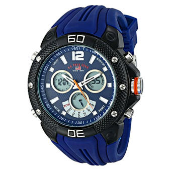 U.S. Polo Assn. Sport Men's US9496 Analog-Digital Display Analog Quartz Blue Watch - intl  