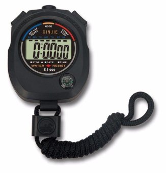 Waterproof Digital LCD Stopwatch Chronograph Timer Counter Sports Alarm - intl  