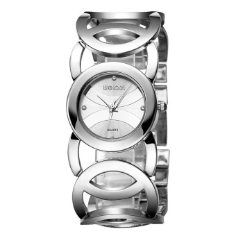 WEIQIN Brand Magic New Fashion Lady Gold Watches Women Full Stainless Steel Quartz Wristwatches Relojes Mujer Relogio Feminino 2487 - intl  