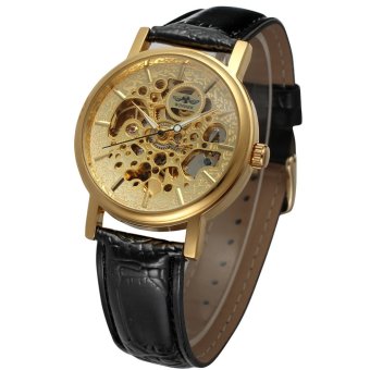 Winner Men Mechanical Automatic Dress Watch with Gift Box WRG8028M3G2 (Gold)  