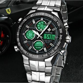 WWOOR Luxury Men's Quartz Army Military Sports Wristwatch - intl  