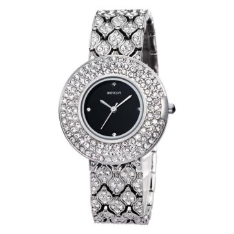 xinggang Qin Wei female diamond bracelet watches luxury Diamond Watch Ladies high-end fashion wholesale cheap watches female (Silver) - intl  