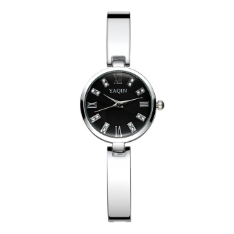 YAQIN Ladies Fashion Elegant Quartz Dress Bracelet Watches 259201(Black) - Intl  