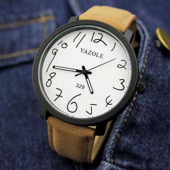 YAZOLE Men Wrist Watch Women Watches 2017 Male Famous Brand Female Clock Quartz-watch Ladies Quartz Watch - intl  