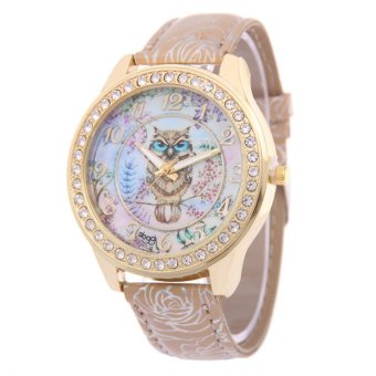 Yika Luxury Lady Watch Fashion owl Watches Ladies Watches Watches - intl  