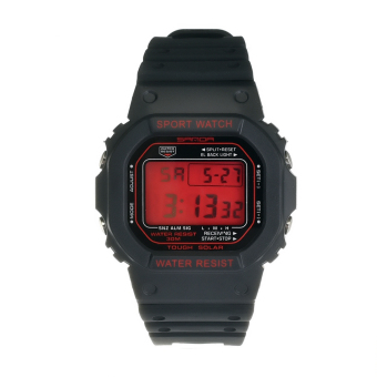 Yika Men 30M Waterproof Wrist Watch (Red)  