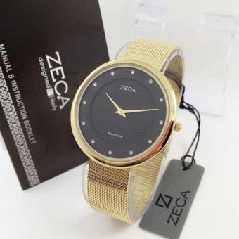 Zeca Wristwatch - ZC 1001 RS - Jam Tangan Fashion Wanita - Stainless Steel Strap  