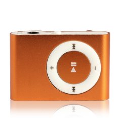8GB Metal MP3 Player (Orange) - INTL